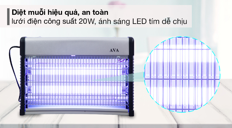 Đèn bắt muỗi lưới điện