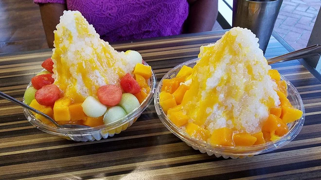 Kem Đá Bào Tươi Trái Cây