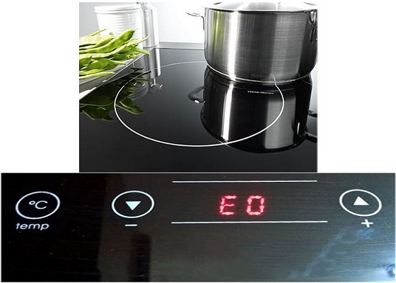 Lỗi E0 trên bếp từ