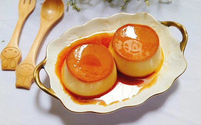 Bánh Flan ngon sánh mịn