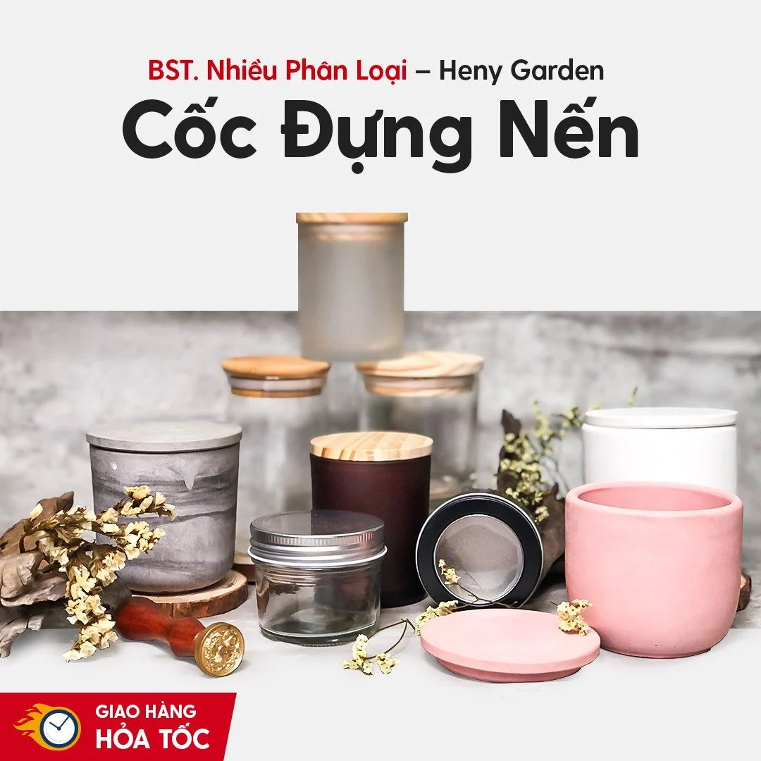 Cốc đựng nến thơm