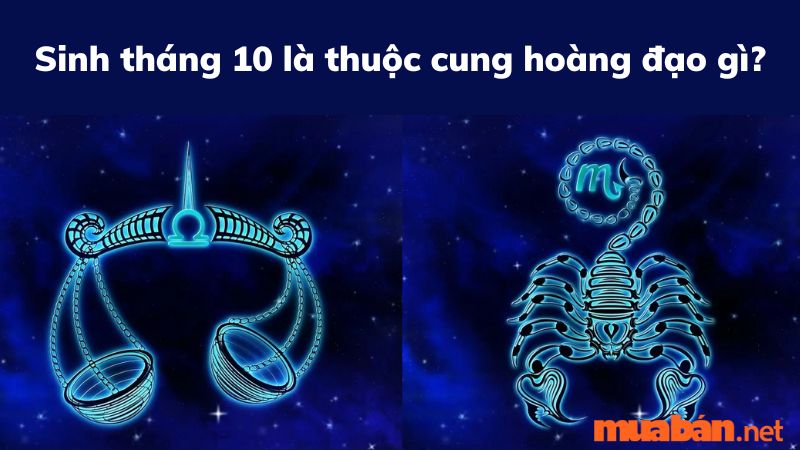 Sinh tháng 10 cung gì?