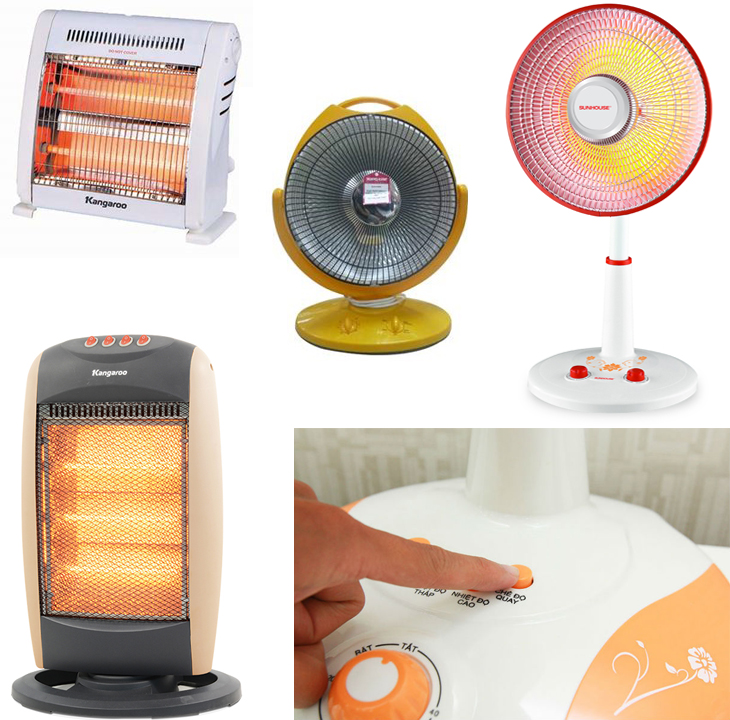 Quạt sưởi Halogen