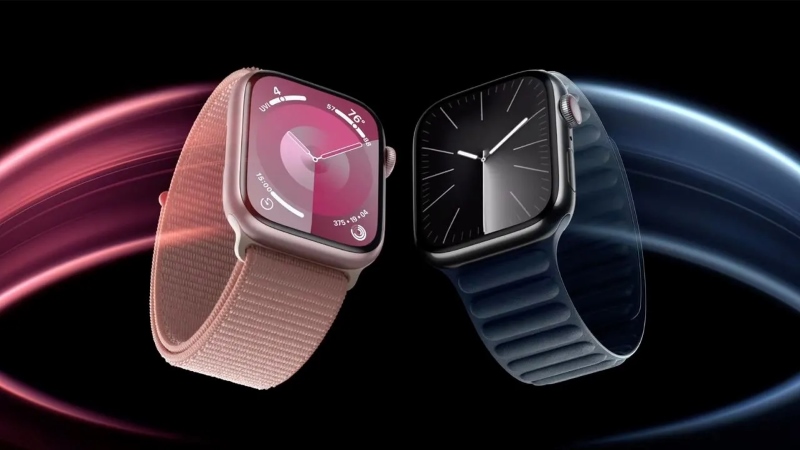 Apple Watch Series 9 với 2 màu đẹp mắt
