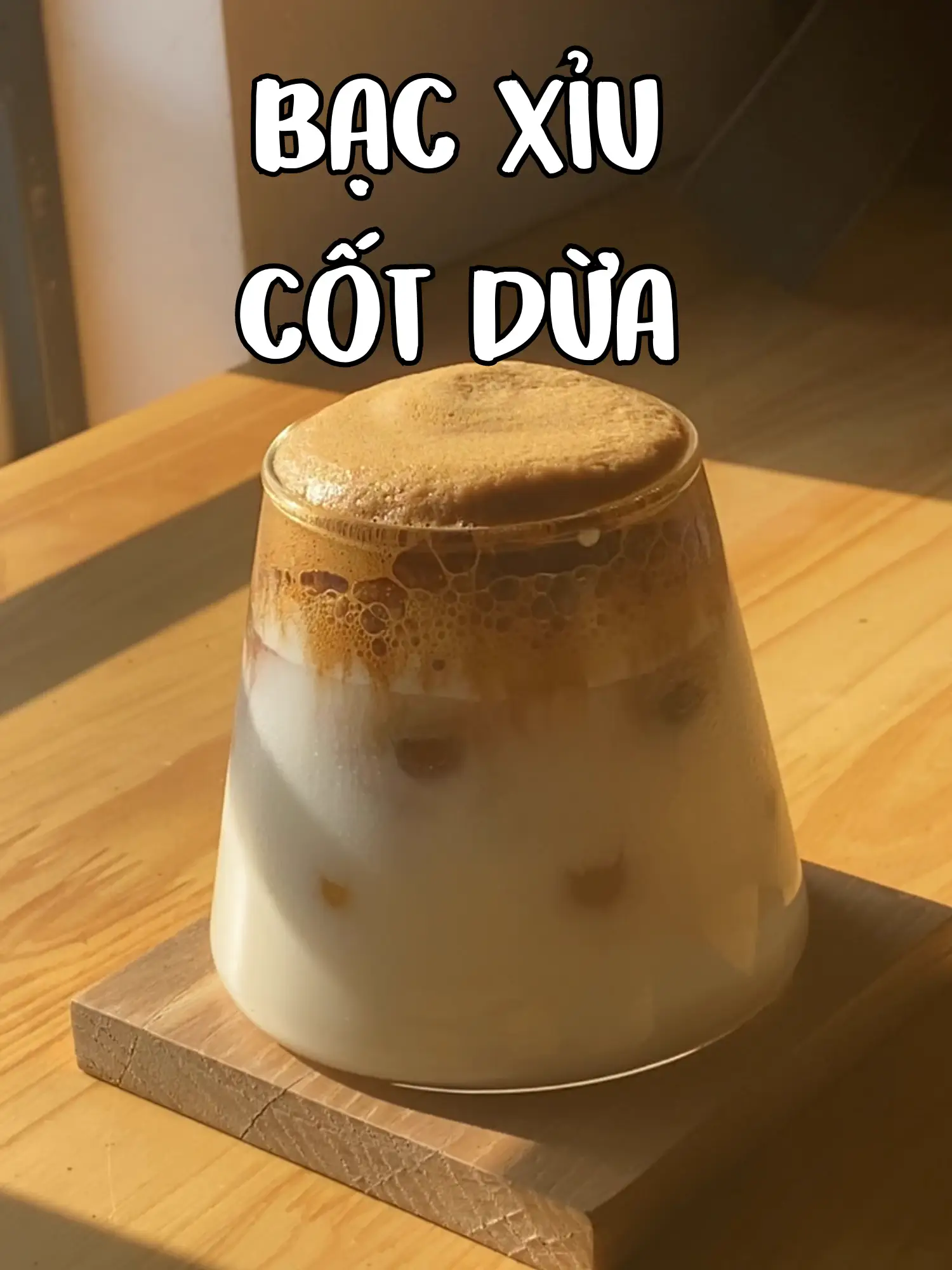 Bạc xỉu cốt dừa béo ngậy cực ngon
