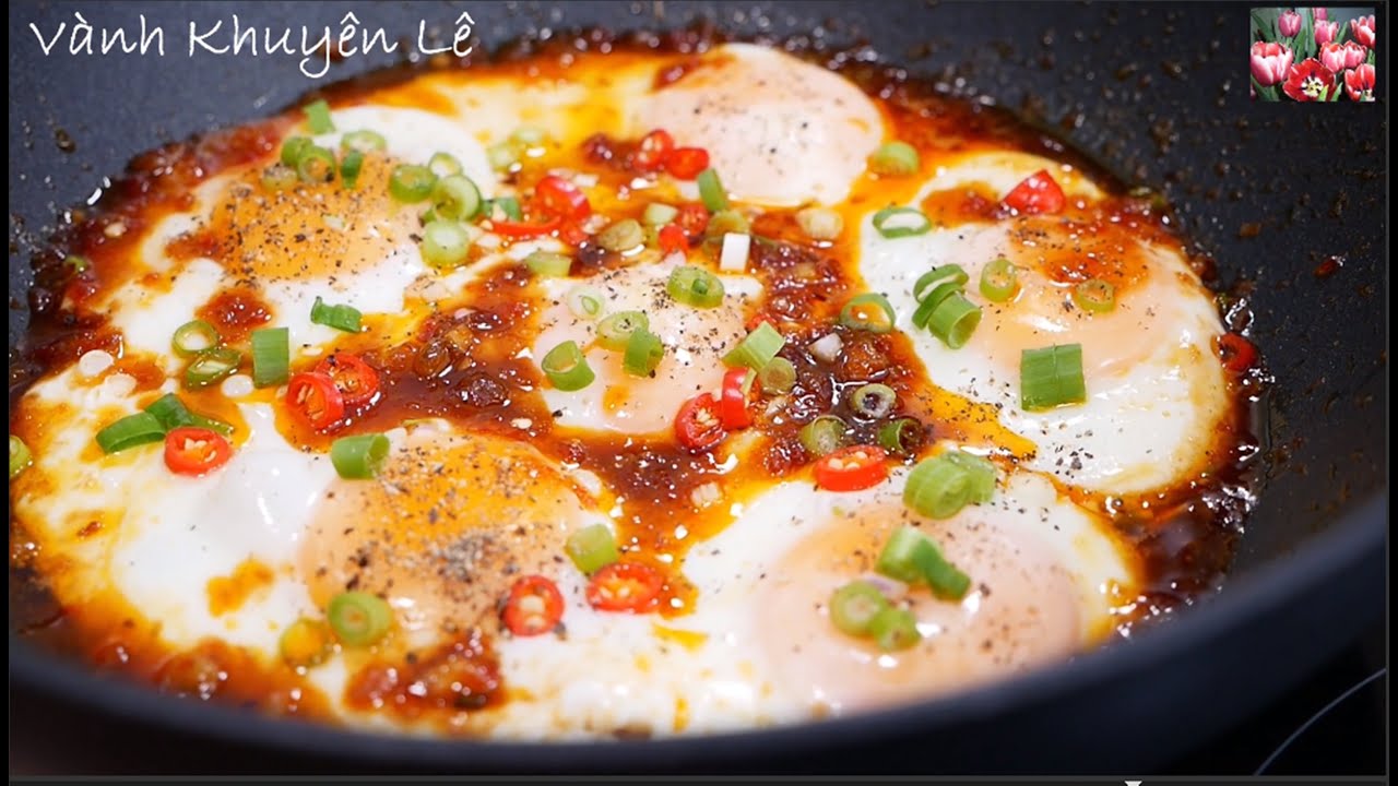 Trứng chiên nước mắm đậm đà ngon khó cưỡng