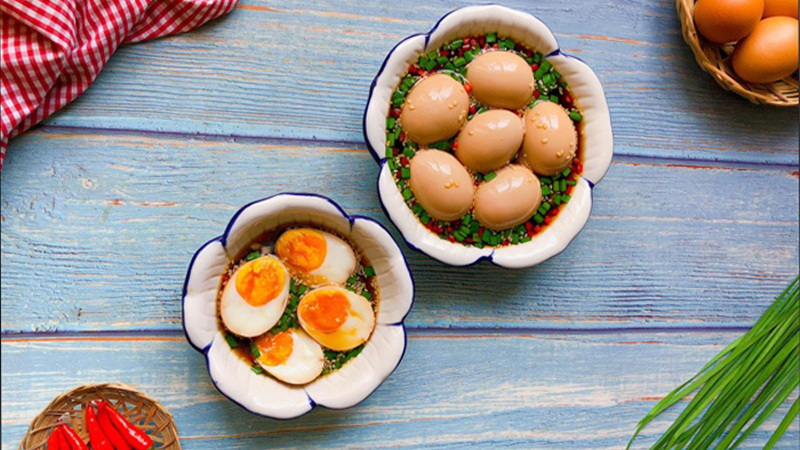 Trứng ngâm tương vạn người mê